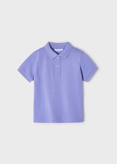 Mayoral Age 4 Boys Lilac Polo Shirt 150–33