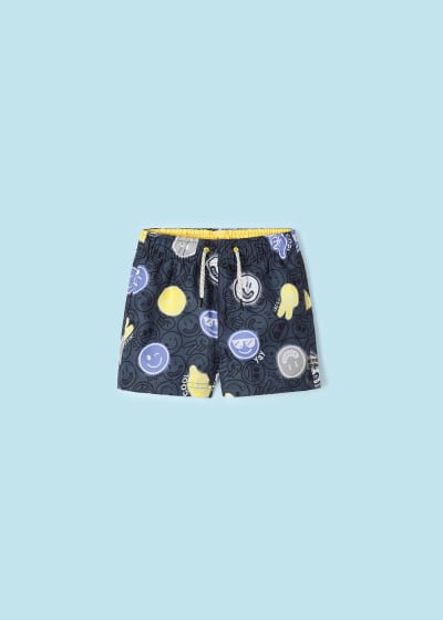 Mayoral Age 4 Boys Printed Swim Shorts 3616-30