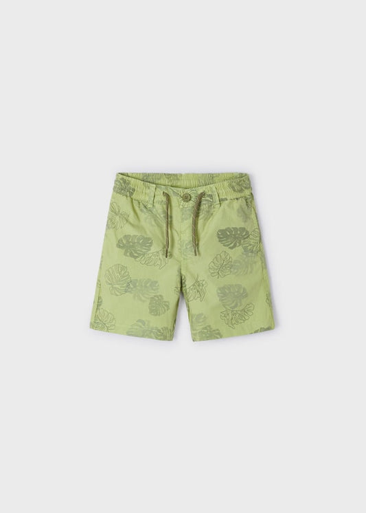 Mayoral Age 4 Boys Printed Cotton Shorts