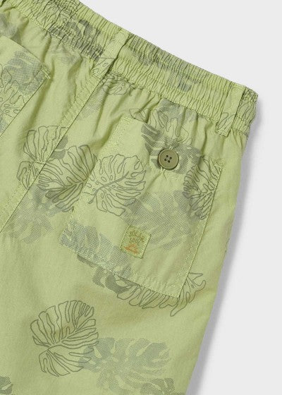 Mayoral Age 4 Boys Printed Cotton Shorts