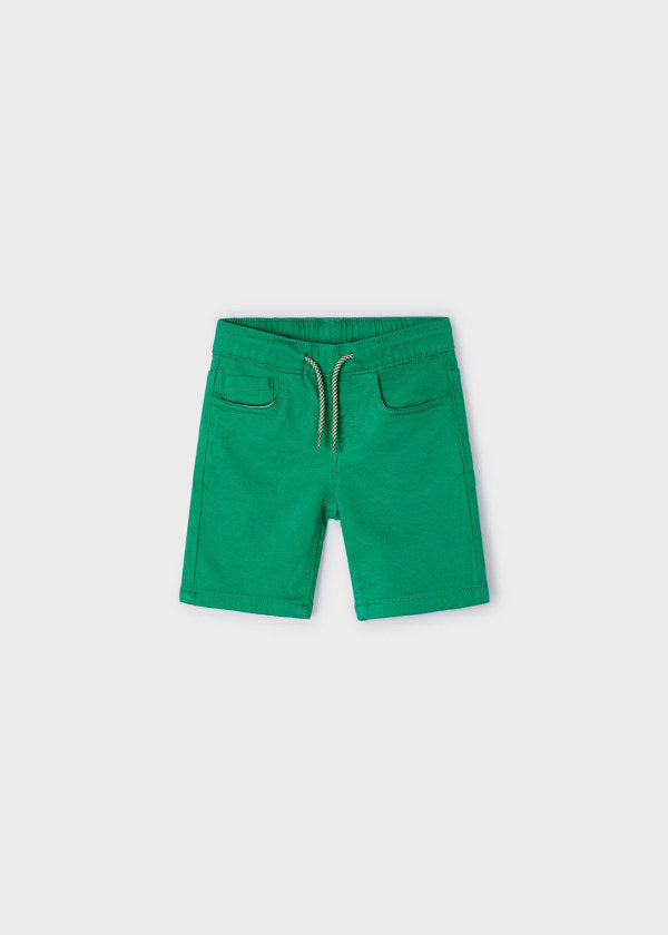 Mayoral Age 4 Boys Twill Cotton Shorts