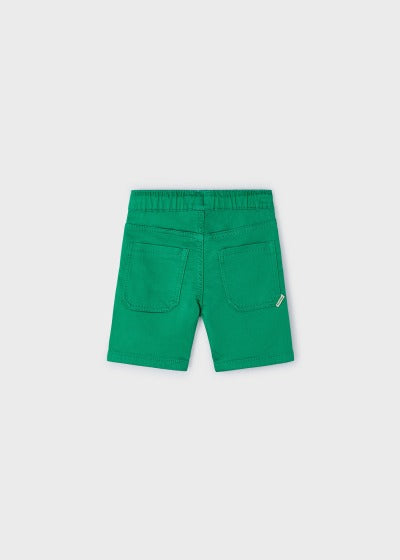 Mayoral Age 4 Boys Twill Cotton Shorts