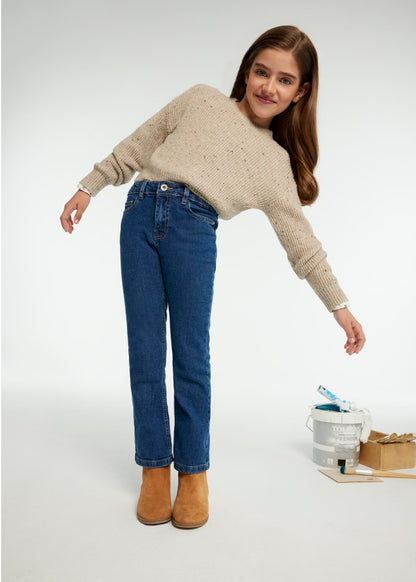 Mayoral Age 8 Girls Flared Jeans 557-51