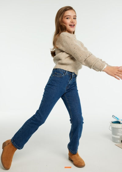 Mayoral Age 8 Girls Flared Jeans 557-51