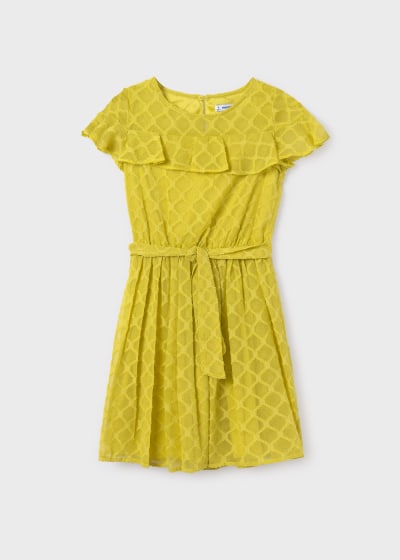 Mayoral Girls Age 8 Chiffon Dress