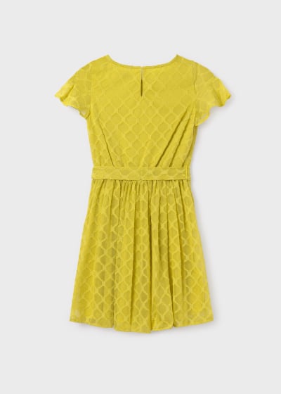 Mayoral Girls Age 8 Chiffon Dress