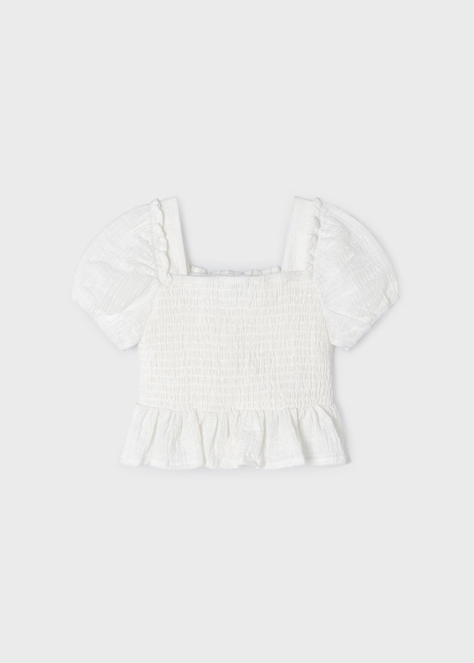 Mayoral Girls Age 4 Combined Crochet Culotte Set