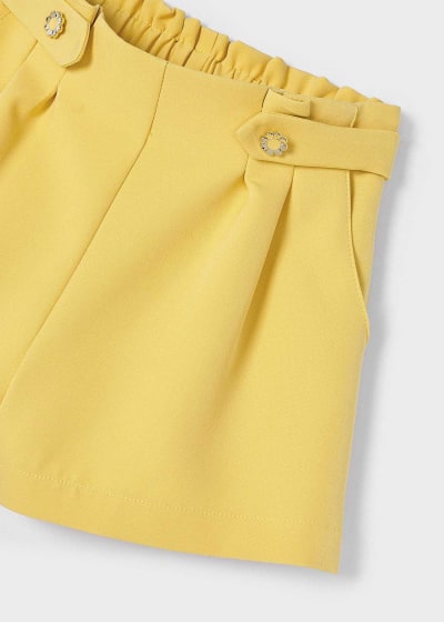 Mayoral Girls Age 4 Crepe Shorts