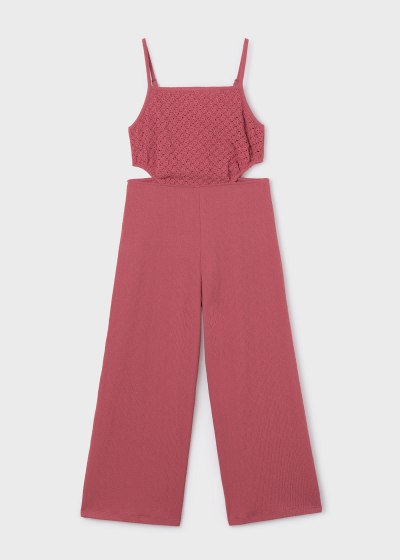 Mayoral Girls Age 8 Cut Out Jumpsuit