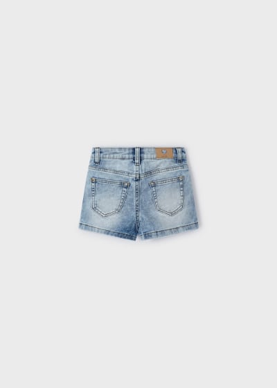 Mayoral  Girls Age 4 Soft Denim Shorts 236-95