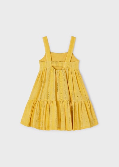 Mayoral Girls Age 4 Embossed  Dress