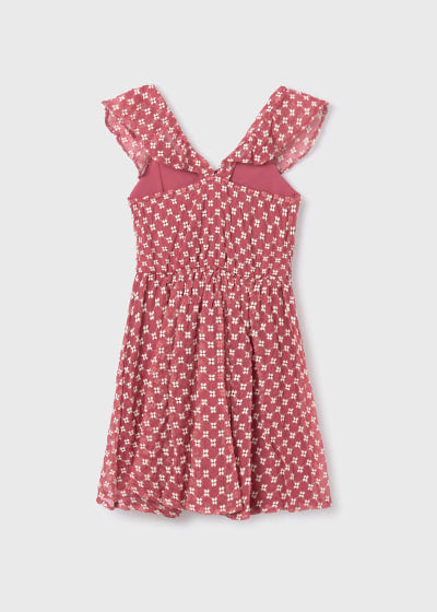 Mayoral Girls Age 8 Embroidered Dress