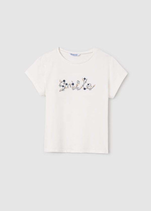 Mayoral Girls Age 8  Cotton Top 854-17