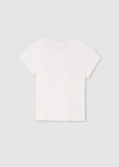 Mayoral Girls Age 8  Cotton Top 854-17