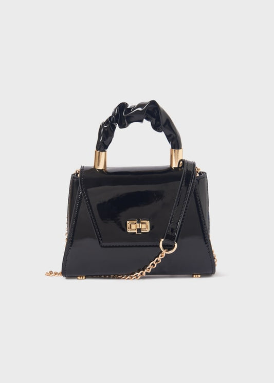 Abel & Lula Patent Leather Black Bag