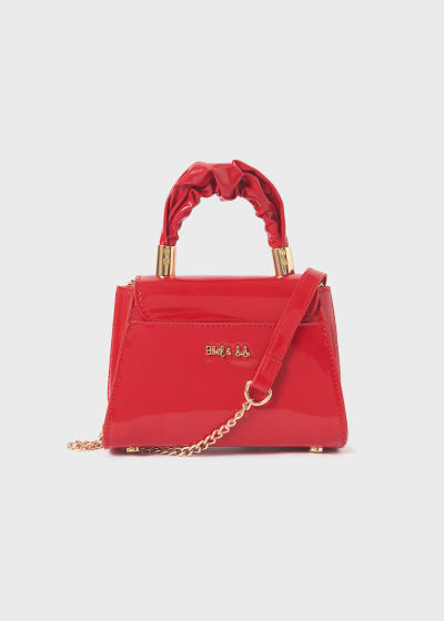 Abel & Lula Patent Leather Red Bag