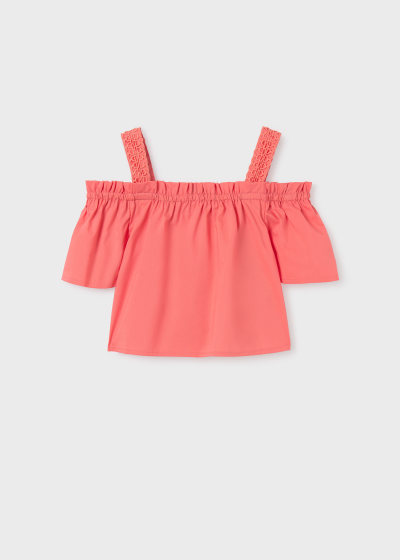 Mayoral Girls Age 8 Poplin Top