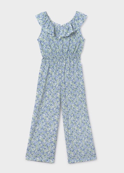 Mayoral Girls Age 8 Floral Jumpsuit 6857-14