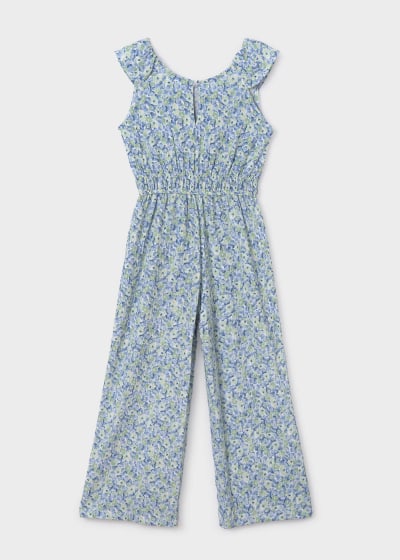 Mayoral Girls Age 8 Floral Jumpsuit 6857-14