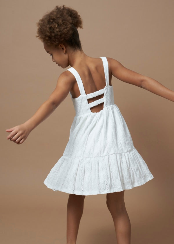 Mayoral Girls Age 8 Ruffle Dress