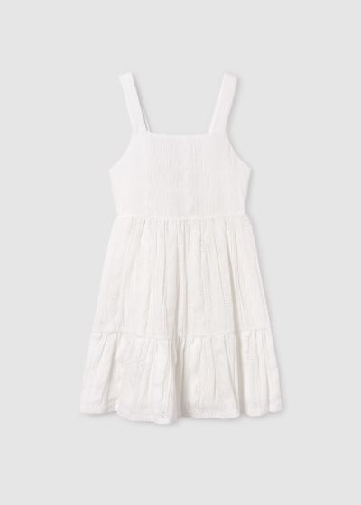 Mayoral Girls Age 8 Ruffle Dress