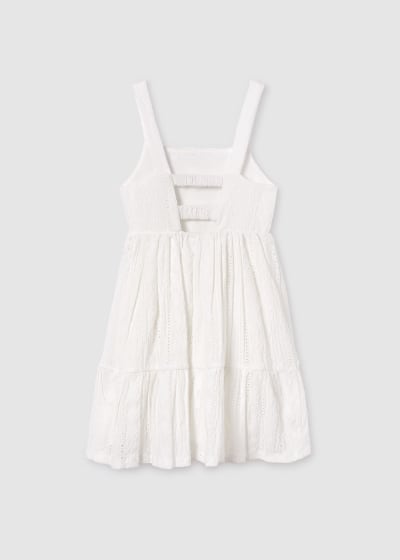 Mayoral Girls Age 8 Ruffle Dress