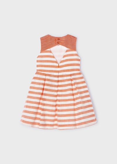 Mayoral Girls Age 4 Striped  Dress