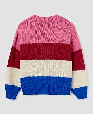 Mayoral Girls Age 8 Chunky Knit Jumper