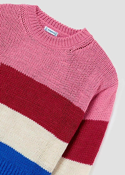 Mayoral Girls Age 8 Chunky Knit Jumper