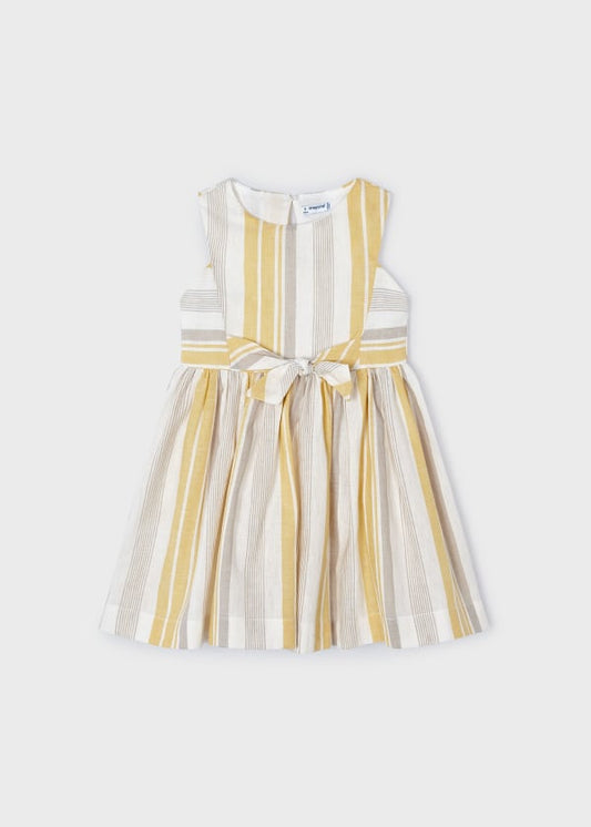 Mayoral Girls Age 4 Striped  Dress