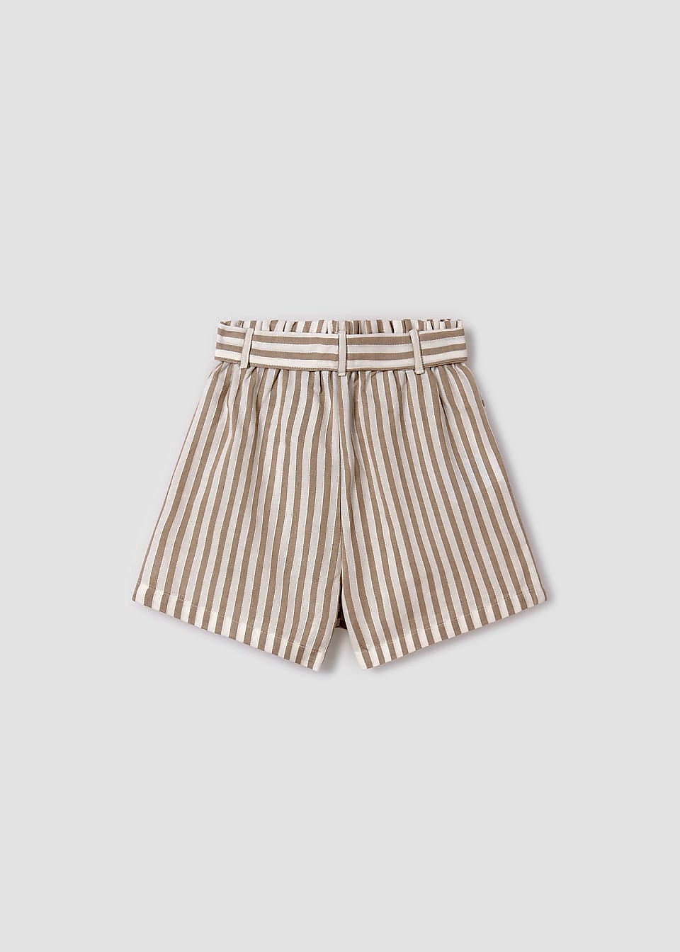 Mayoral Girls Age 8 Striped Shorts & Top Set