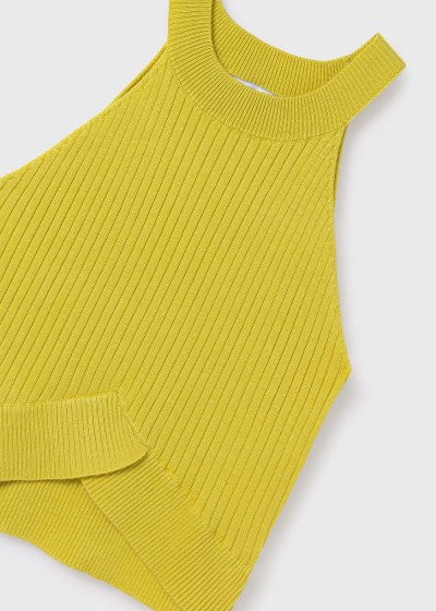 Mayoral Girls Age 8 Sleeveless Knitted Top