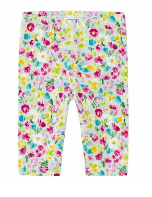 Mayoral 12 Month Girls Printed Cotton Leggings