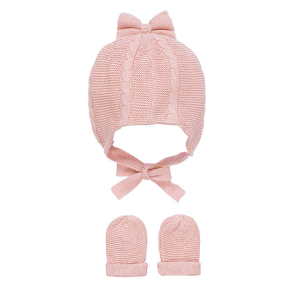 Mayoral Newborn Girls Three-Piece Knit Set