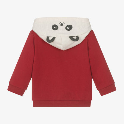 Mayoral 12 Month Boys Red Panda Hoodie  2473 31