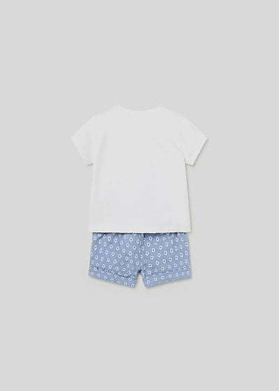 Mayoral Newborn Boys Shorts and T Shirt Set