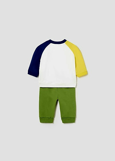 Mayoral Newborn Boys Four Piece Jogging Suit 1640 10