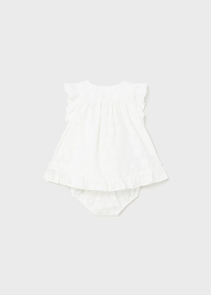 Mayoral Newborn Girls Cotton Dress 1820-51