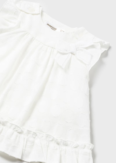 Mayoral Newborn Girls Cotton Dress 1820-51