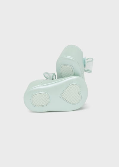 Mayoral Mary Jane With Bow  First Size Shoes (15)