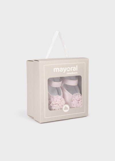 Mayoral Mary Jane With Flower First Size Shoes (15)